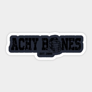 BONES BUCKET LOGO Sticker